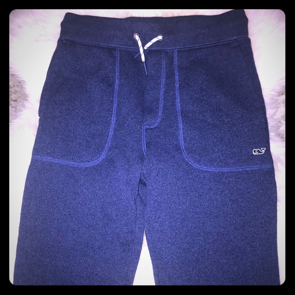 Vineyard Vines joggers NAVY boys size S 8-10